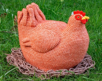 Huhn Amigurumi Häkelanleitung