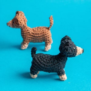 Dachshund Amigurumi Pattern Sausage Dog Crochet Pattern image 1