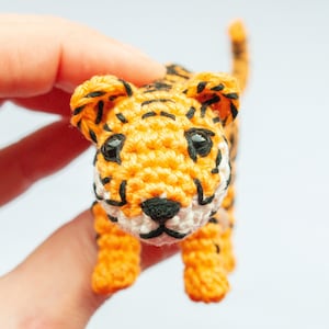 Tiger Amigurumi Pattern - Realistic Tiger Crochet Pattern