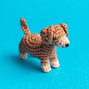 Dachshund Amigurumi Pattern Sausage Dog Crochet Pattern image 9