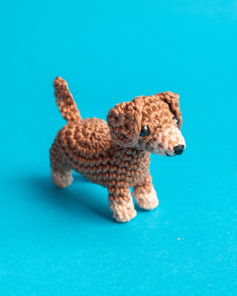 Dachshund Amigurumi Pattern Sausage Dog Crochet Pattern image 9