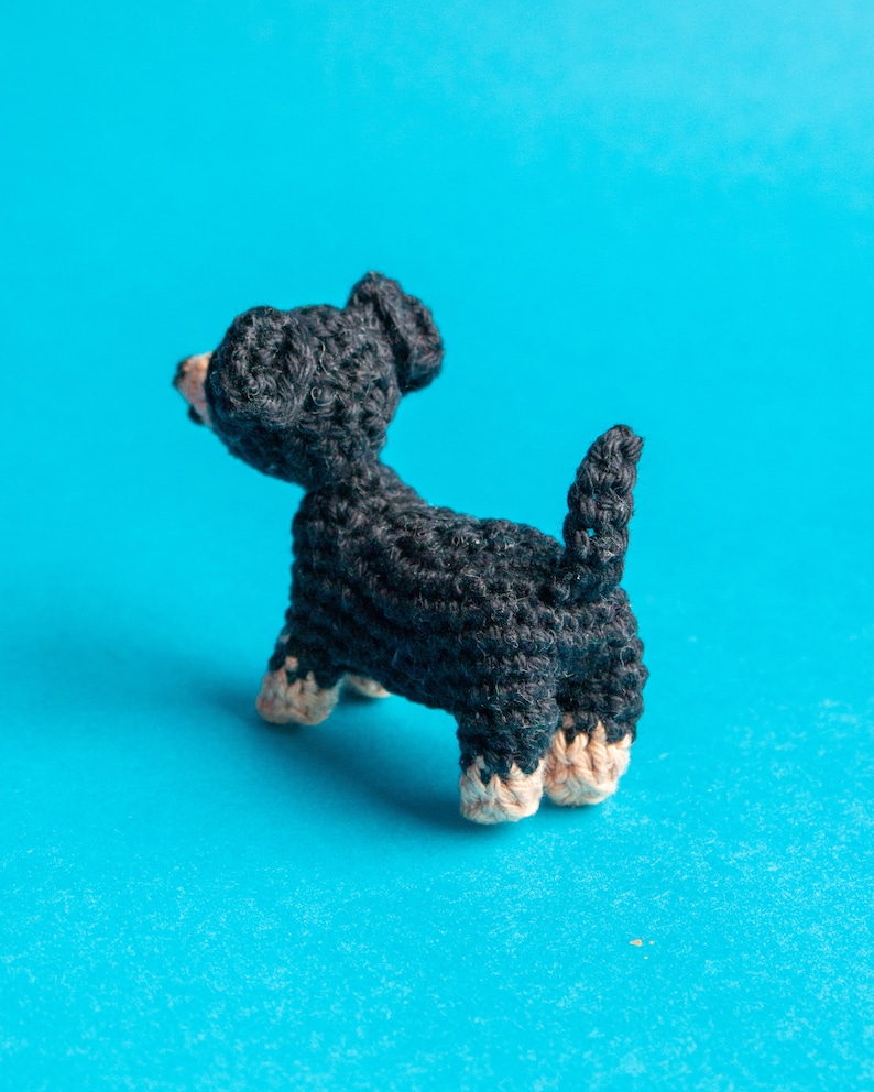 Dachshund Amigurumi Pattern Sausage Dog Crochet Pattern image 6