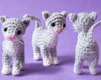 Cat Amigurumi Pattern - Cat Crochet Pattern