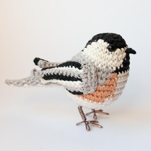 Chickadee Crochet Pattern - Realistic Bird Amigurumi Pattern - Etsy