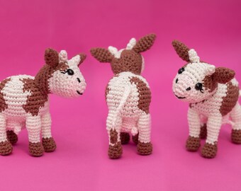 Little Crochet Cow - Cow Toy