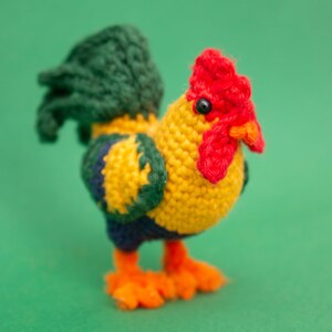 Chicken Amigurumi Pattern for Easter Rooster Crochet Pattern image 4