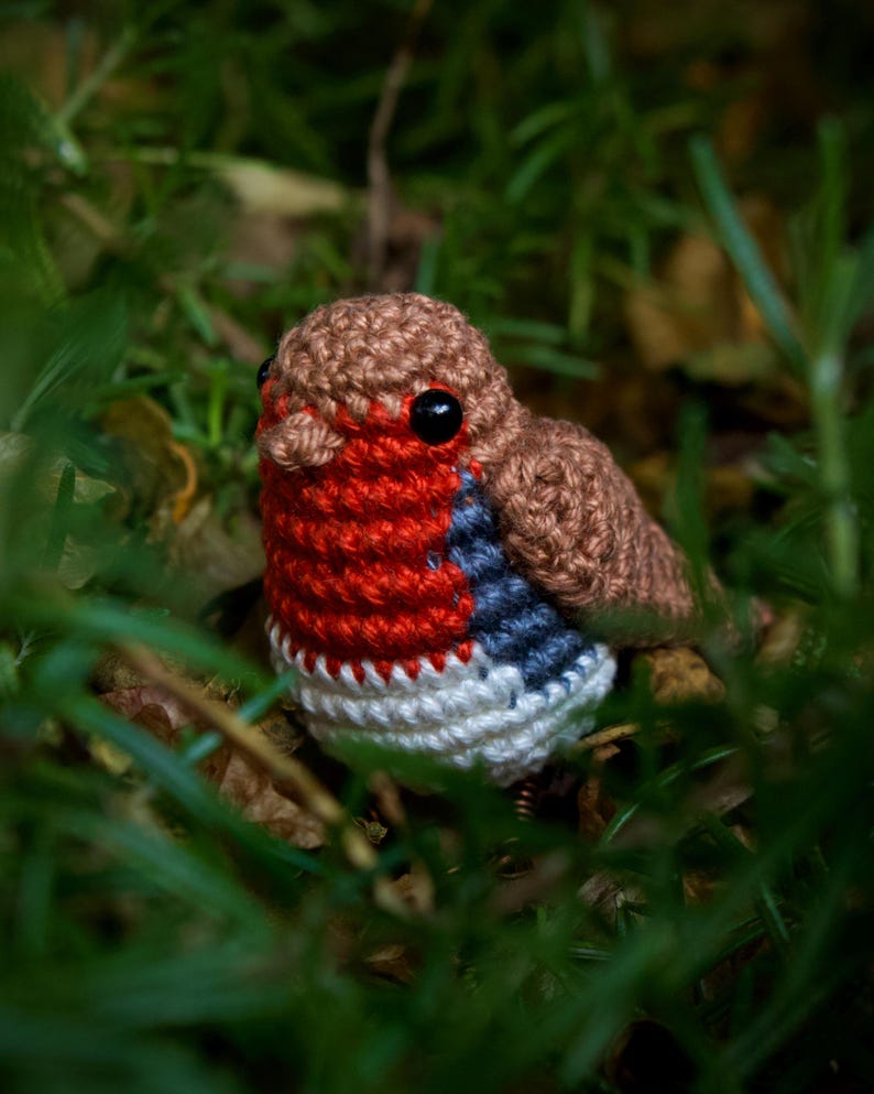Robin Crochet Pattern - Bird Amigurumi Pattern image 6
