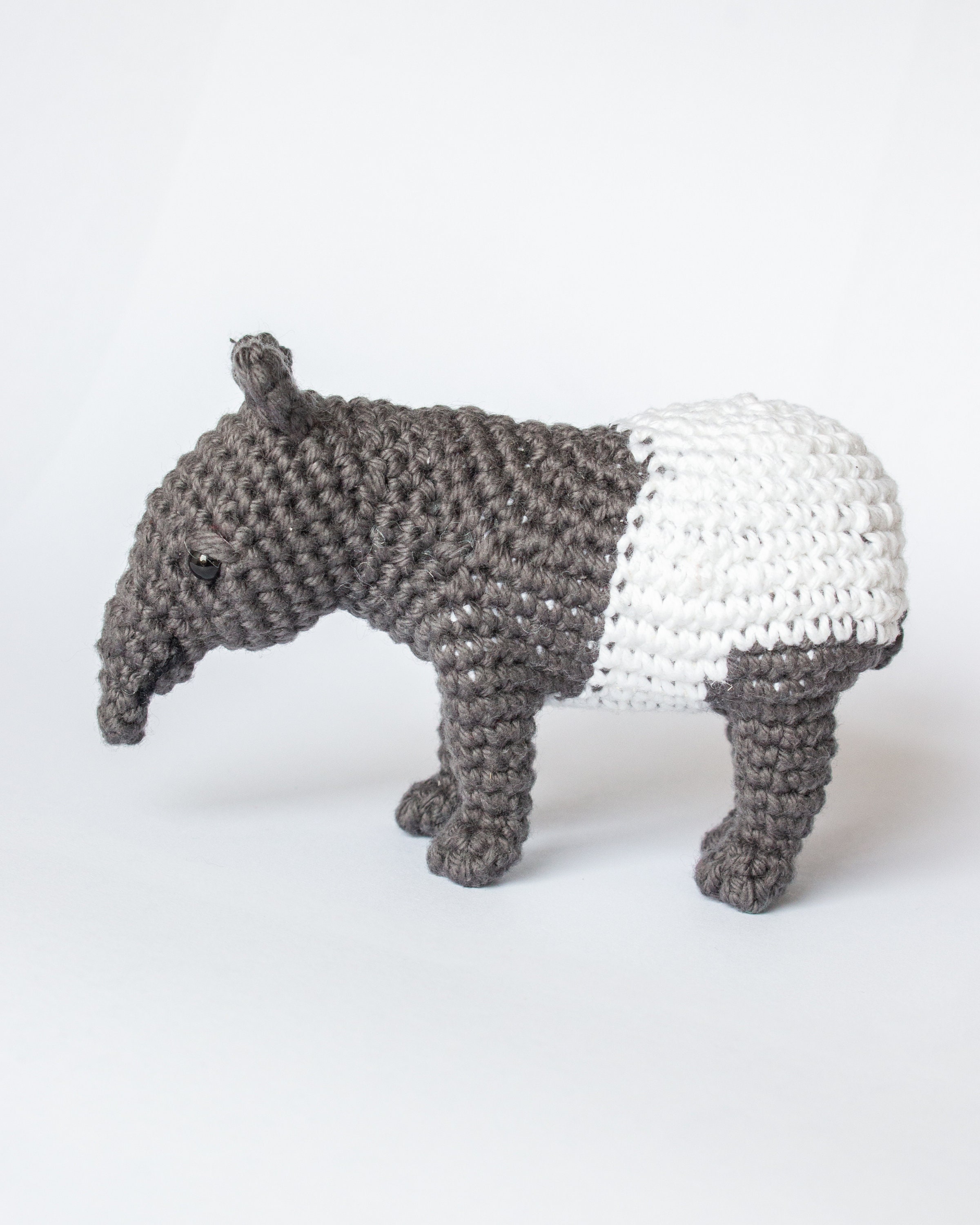 Tapir Pattern Tapir Crochet Pattern - PDF Pattern - Etsy
