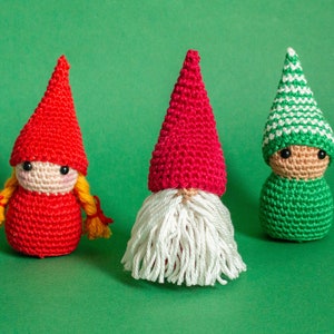 Gnome Amigurumi Pattern - Christmas Amigurumi Pattern - Gnome Crochet Pattern