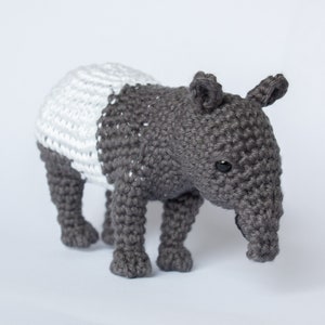Tapir Pattern Tapir Crochet Pattern - PDF Pattern - Etsy
