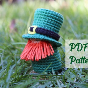 Leprechaun Crochet Pattern PDF downloadable Amigurumi Pattern for St. Patrick's Day image 3
