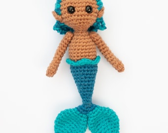 人魚のあみぐるみ双子の編み図（PDFパターン） - Etsy 日本