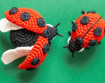 Ladybug Crochet Pattern - Ladybird Amigurumi Pattern