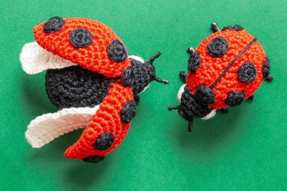 Ladybug Crochet Pattern - Ladybird Amigurumi Pattern
