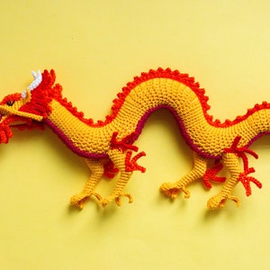 Eastern Dragon Crochet Pattern