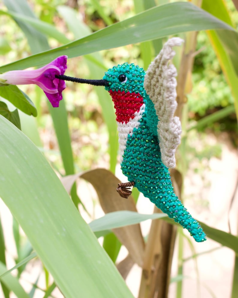 Pattern Fa Hummingbird Realistic Hummingbird Crochet Pattern: Advanced Amigurumi Pattern - Etsy