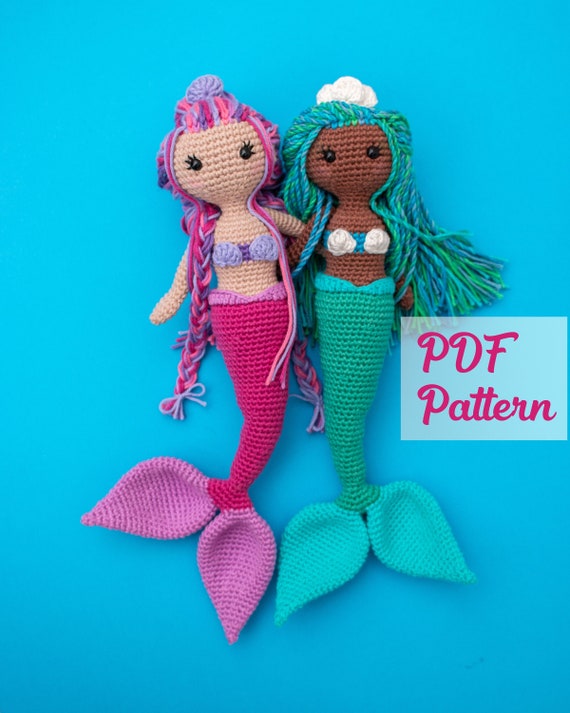 ragdoll mermaid crochet pattern