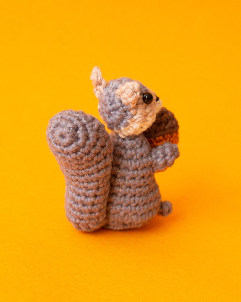 Squirrel Amigurumi Pattern Squirrel Crochet Pattern image 5