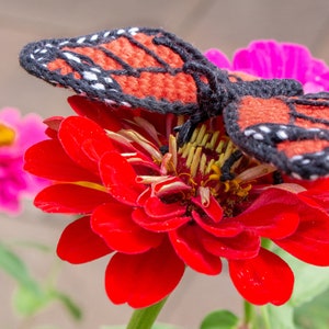 Amigurumi-Häkelanleitung für Schmetterlinge Häkelanleitung für Monarchfalter Bild 5