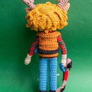 Boy Doll Amigurumi Pattern, Crochet Deer Pattern, PDF Amigurumi Pattern image 7