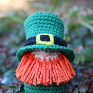 Leprechaun Crochet Pattern PDF downloadable Amigurumi Pattern for St. Patrick's Day image 2