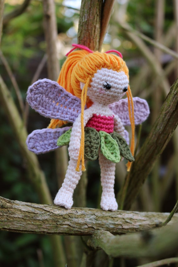crochet fairy doll