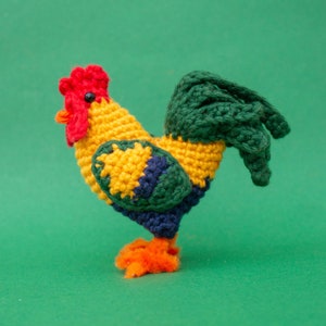 Chicken Amigurumi Pattern for Easter Rooster Crochet Pattern image 3