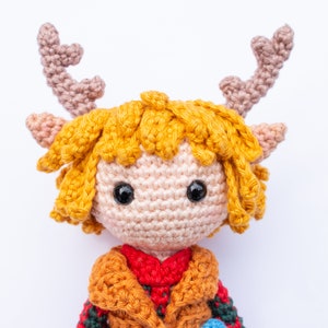 Boy Doll Amigurumi Pattern, Crochet Deer Pattern, PDF Amigurumi Pattern image 3