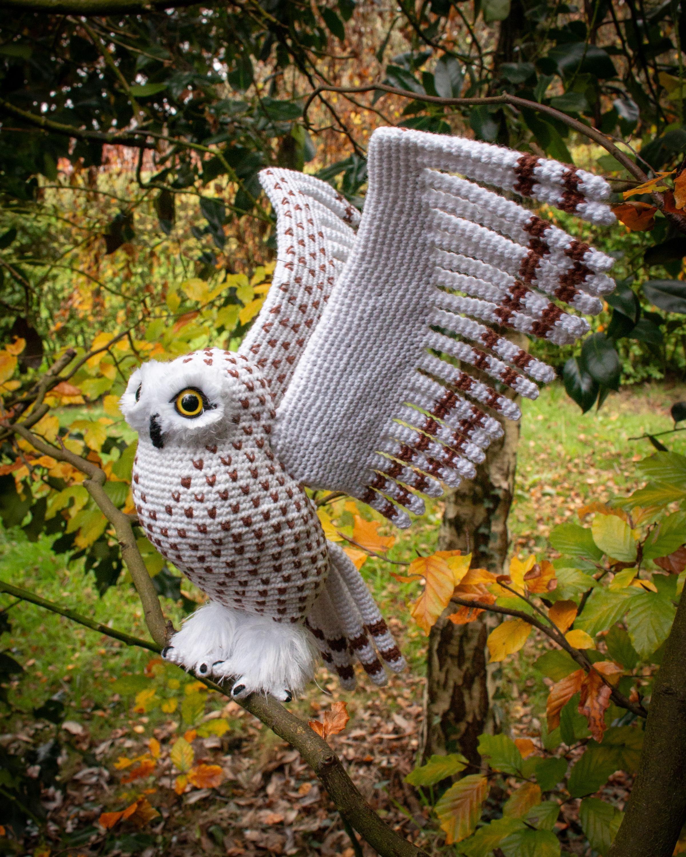 Snowy Owl Crochet Pattern - Etsy