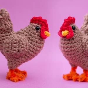 Chicken Amigurumi Pattern for Easter Rooster Crochet Pattern image 2