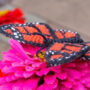 Amigurumi-Häkelanleitung für Schmetterlinge Häkelanleitung für Monarchfalter Bild 4