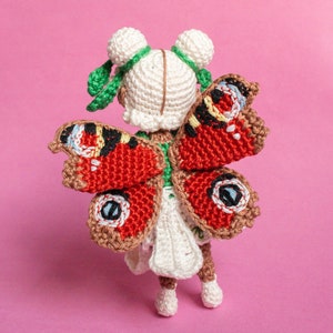 Fairy Doll Crochet Pattern - Snowdrop the Imbolc Fairy