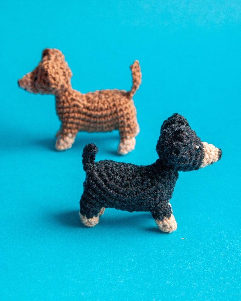 Dachshund Amigurumi Pattern Sausage Dog Crochet Pattern image 1