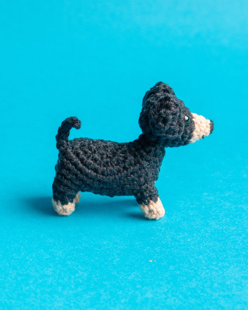 Dachshund Amigurumi Pattern Sausage Dog Crochet Pattern image 3