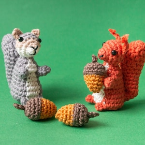 Squirrel Amigurumi Pattern - Squirrel Crochet Pattern