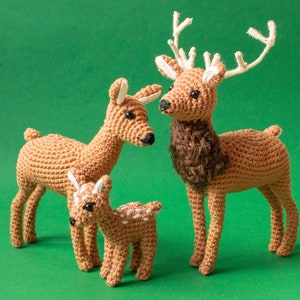 Deer Amigurumi Pattern - Deer Crochet Pattern