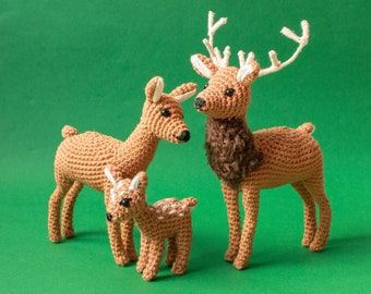 Deer Amigurumi Pattern - Deer Crochet Pattern