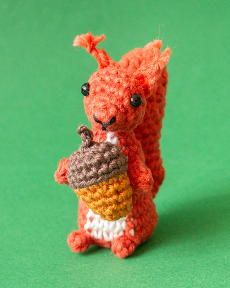 Squirrel Amigurumi Pattern Squirrel Crochet Pattern image 3