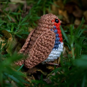 Robin Crochet Pattern - Bird Amigurumi Pattern image 5