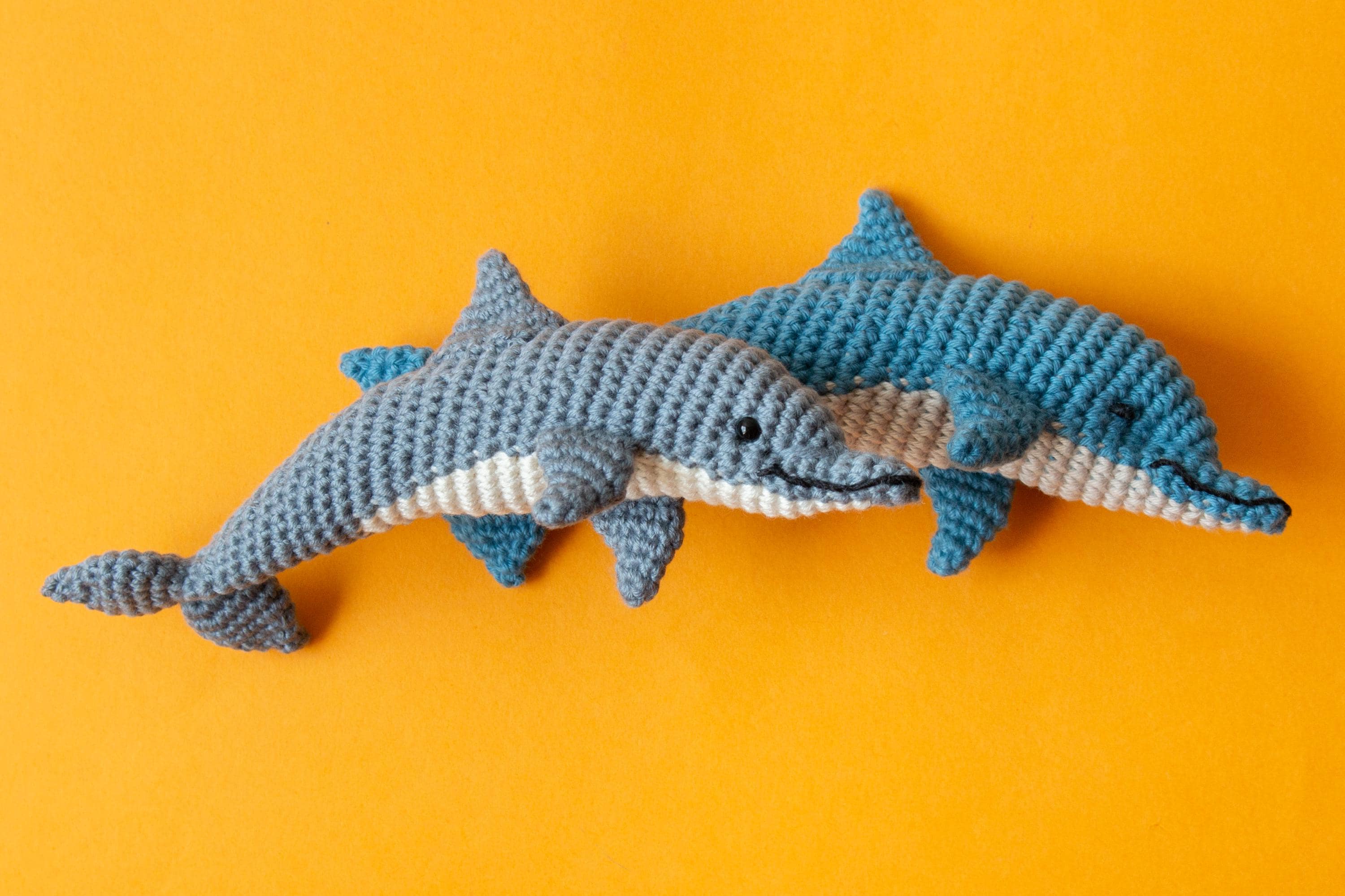 30 Dolphin Crochet Patterns for Ocean-Inspired Amigurumi, Gifts, and Nursery Decor 29 Realistic Dolphin Crochet Pattern PDF