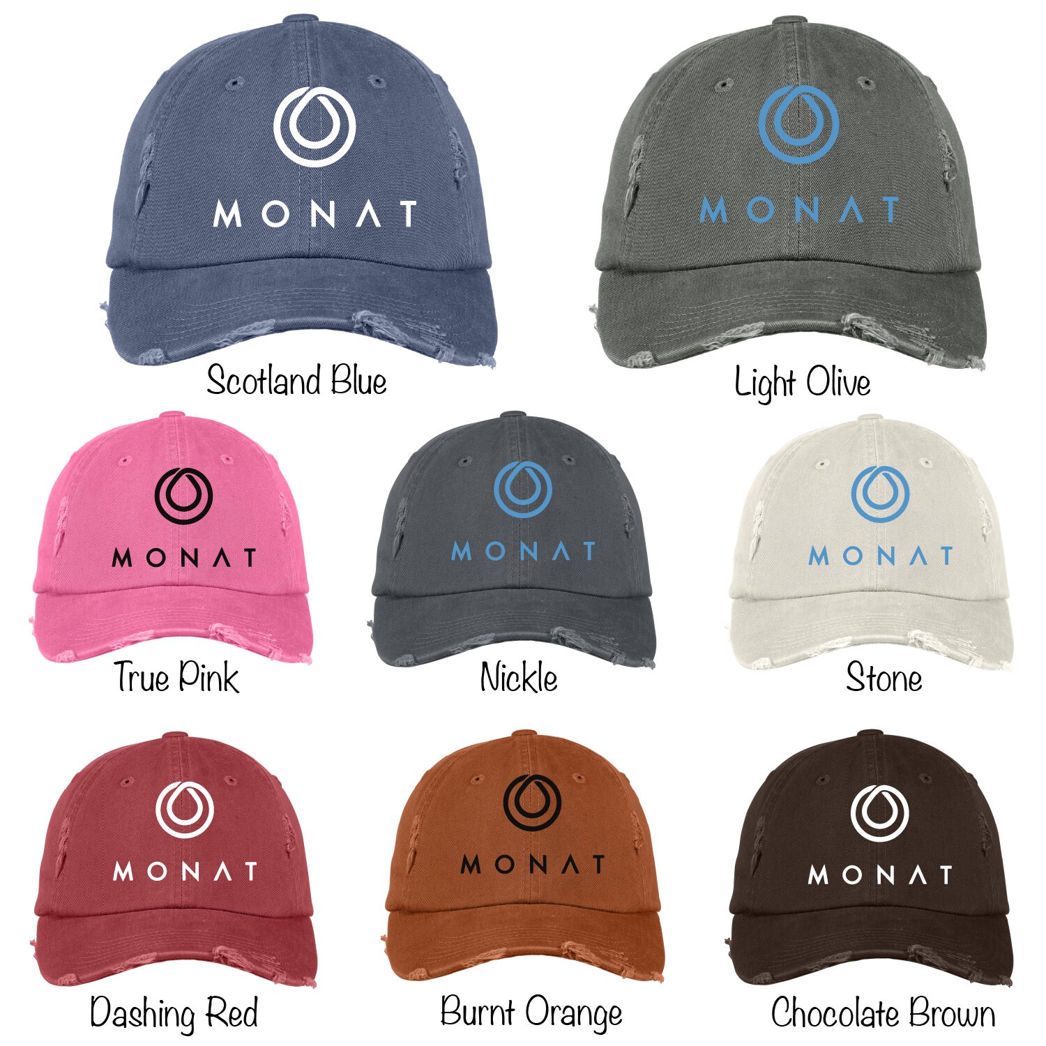 MONAT NIKE HAT BLACK MODERN NATURE - MONAT Gear