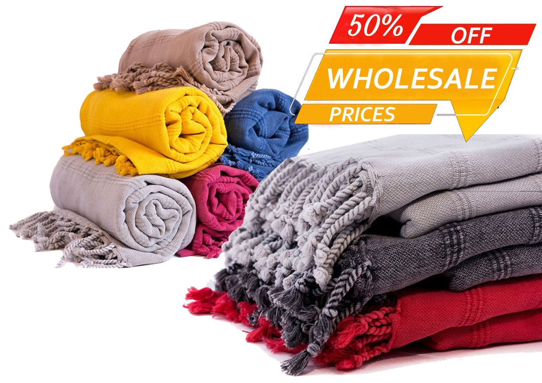 Bulk Turkish Towels Wholesale Beach Towels Stonewashed Top Etsy