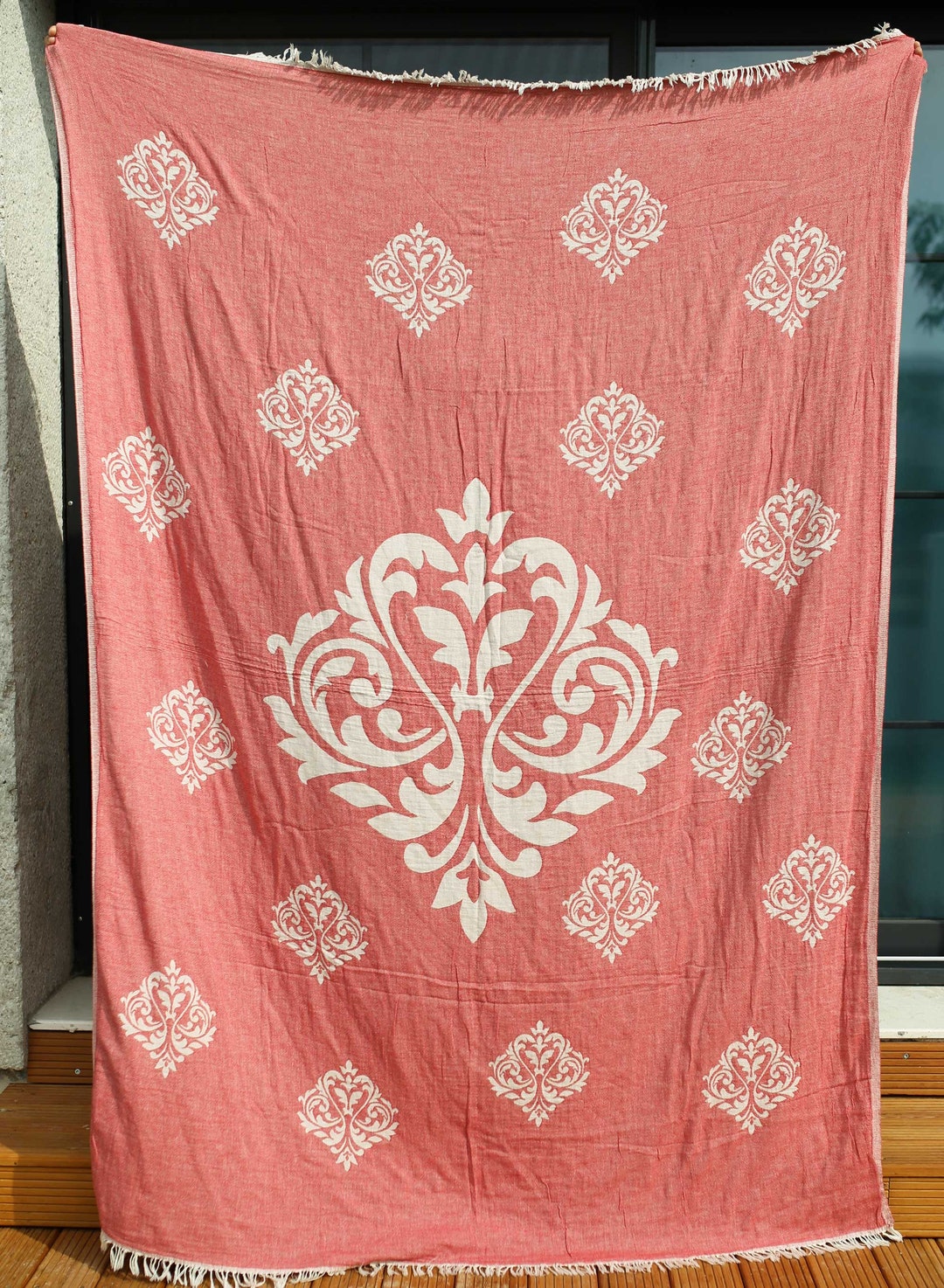 Victorian Throw, Double Sided Throw, Decorative Throw, Table Cloth