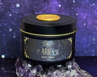 ARIES Mini Soy Candle 4oz. Tin Jar