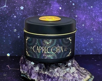 CAPRICORN Mini Soy Candle 4oz. Tin Jar