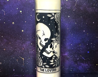 THE LOVERS Prayer Candle – 7 Day Glass Candle