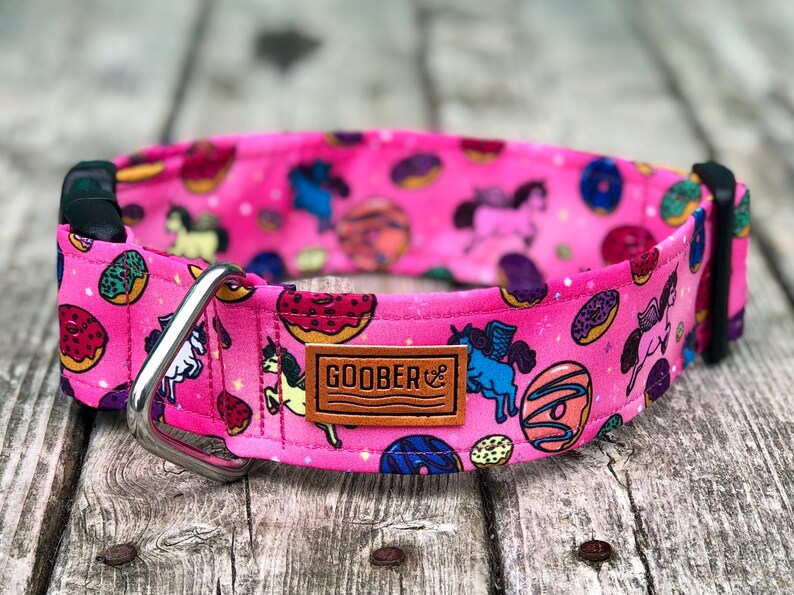 Sweet Dreams Dog Collar Unicorns Donuts Pink Sprinkles Etsy