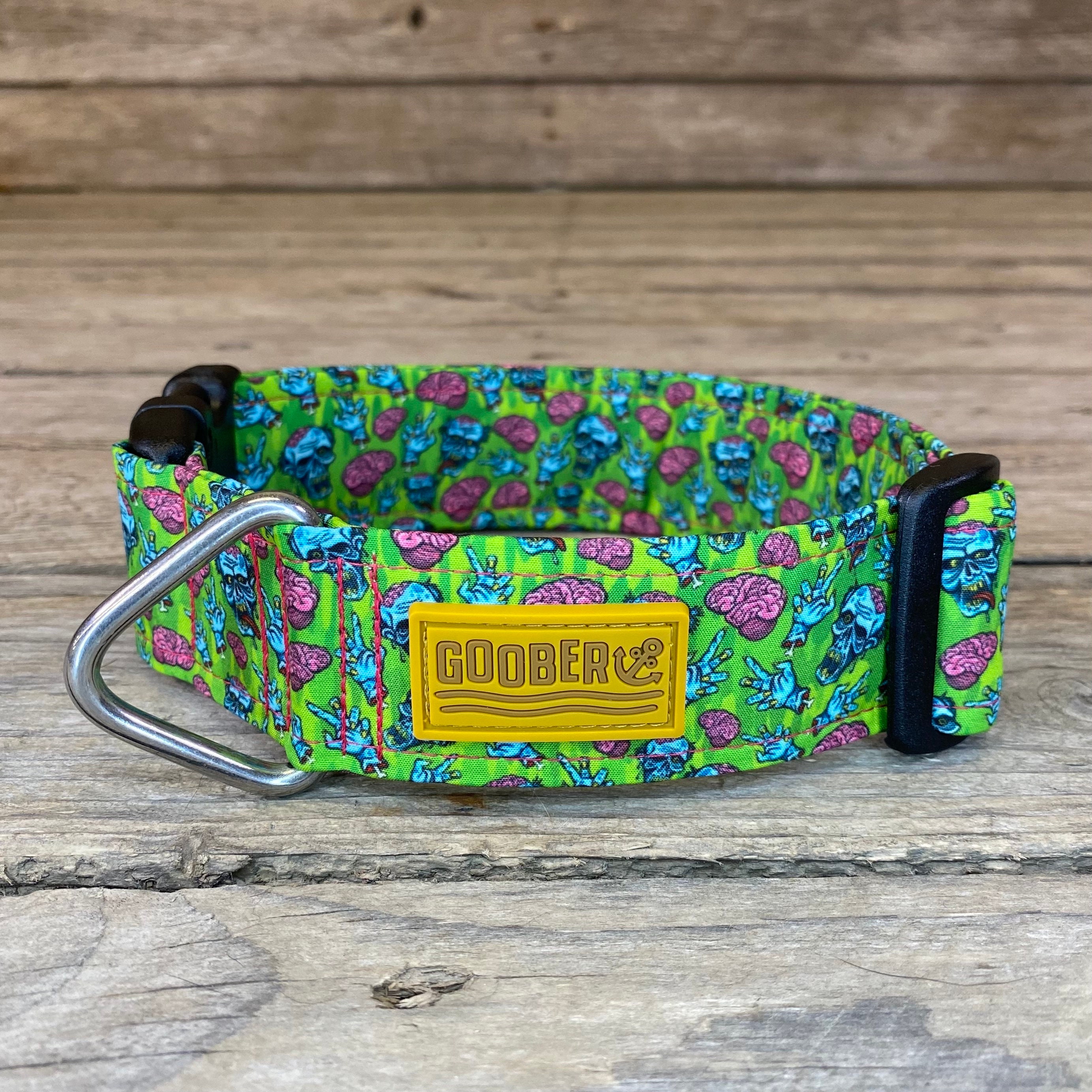 Zombie Dog Collar, Personalized Dog Collar, Halloween, Water Resistan…