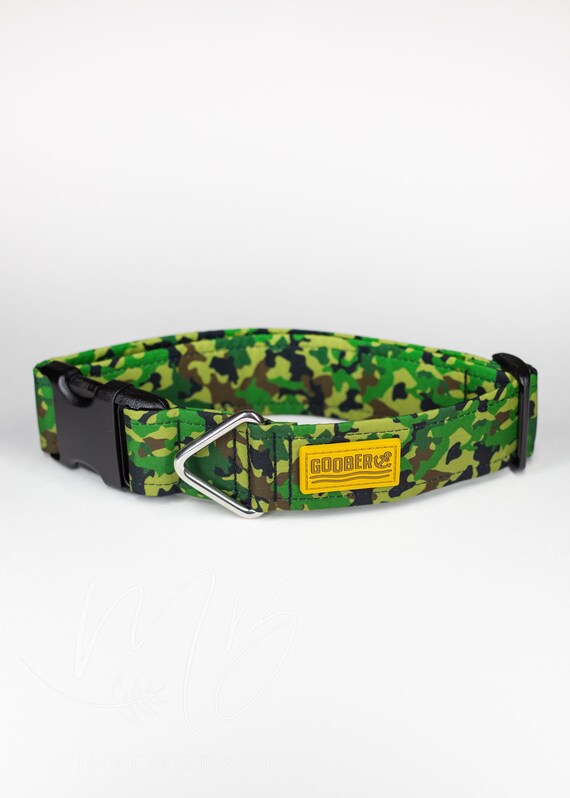 Classic Army Camo Dog Collar Personalized Dog Collar Water
