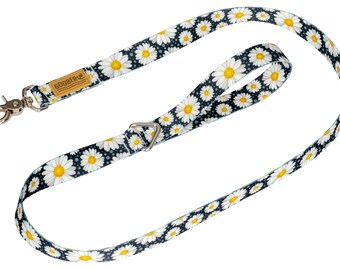 Goober PET Webbing Leash - Daisies For Days